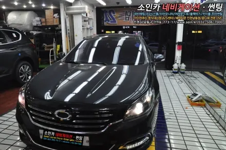 인천 SM7 폰터스 H1000 헤드업 디스플레이 (HUD) 장착