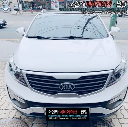인천 기아 스포티지 M2C-8000W 안드로이드 카블릿을 달다!