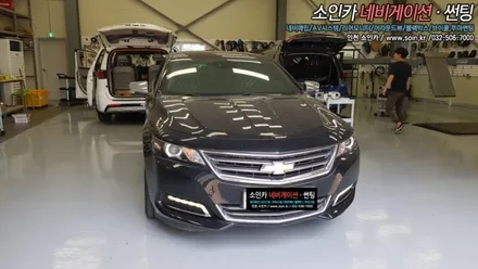 인천 임팔라 잘안보이던 사이드 사각지대 불스원 와이드미러로 해결!