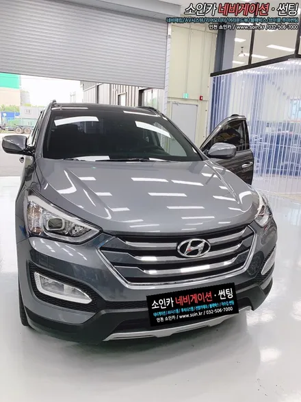 인천 현대 싼타페  파인뷰 LX2000 블랙박스 장착!