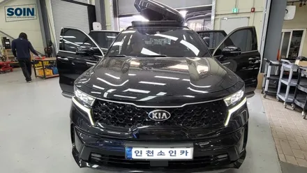 쏘렌토 MQ4 일체형 루프박스 이전장착 인천