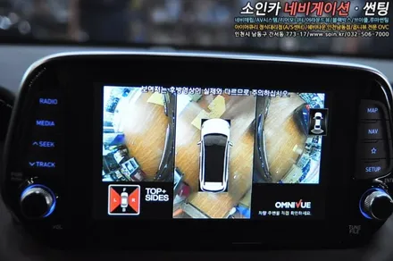 산타페TM 어라운드뷰 주차보조장치 장착