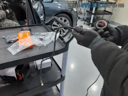 인천 더뉴말리부 인기 카블릿 안드로이드 기반 M2C+보조배터리(시동보조시스템) 장착!