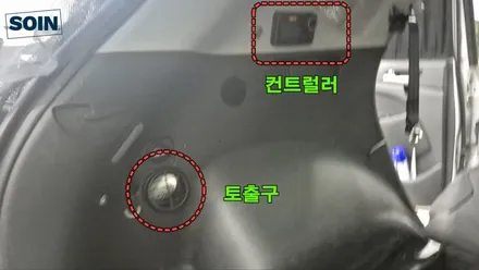 올뉴투싼 차박 무시동히터 / 인산철배터리 장착