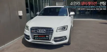 인천 아우디 SQ5  고객기기 안드로이드 올인원 장착! 유튜브/ 티맵 등 어플사용가능!
