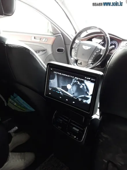 인천 제네시스 M2C -200A 안드로이드 7.0 카블릿(순정후석모니터 연동) 장착!