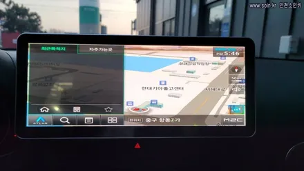 아우디Q5 안드로이드 셋톱 M2C -200Aplus 카블릿 장착!