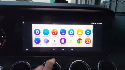 벤츠e220d 안드로이드 셋톱 M2C -200Aplus 카블릿 장착!
