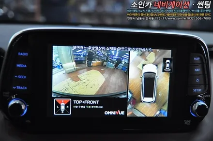 산타페TM 어라운드뷰 주차보조장치 장착
