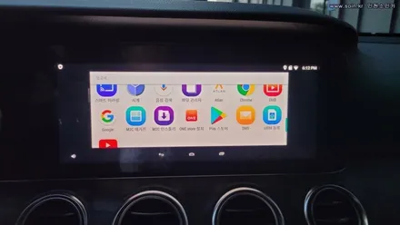 벤츠e220d 안드로이드 셋톱 M2C -200Aplus 카블릿 장착!