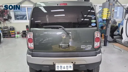 허슬러 네비 안드로이드올인원 장착  인천 소인카