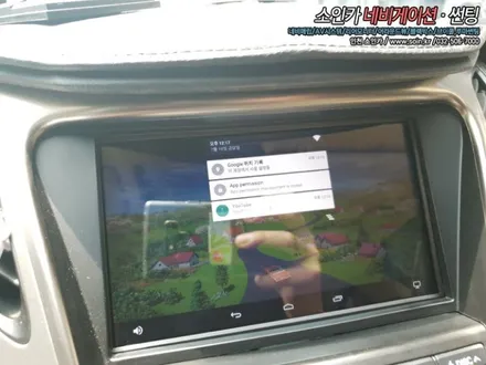 인천 그랜저HG 차량  M2C-8000W 안드로이드 카블릿 장착!