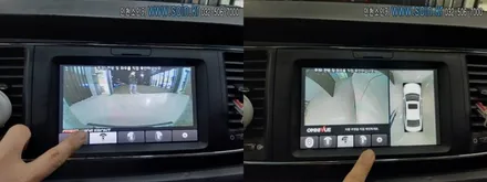 인천 카니발  옴니뷰 NS 360도 어라운드뷰 주차 시스템 장착!