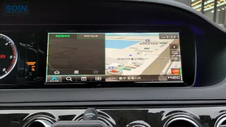 벤츠S클래스 안드로이드네비 M2C -200Aplus