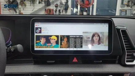 스포티지 NQ5 12.3 대화면 안드로이드올인원 후방카메라