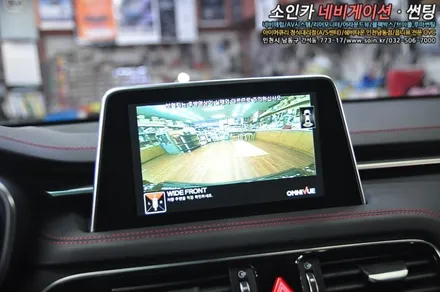 제네시스 G70 주차 안전보조장치 360옴니뷰(어라운드뷰) 장착