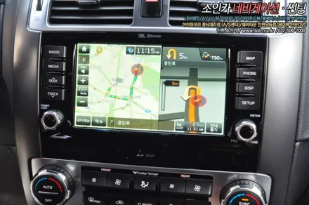 인천 모하비  순정네비와 연동하는! 폰터스 H1000 (HUD)헤드업 디스플레이