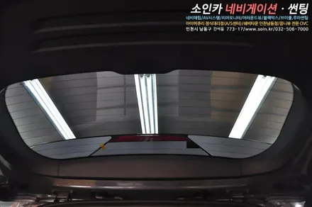 인천 산타페TM 선팅도 력셔리하게~ 브이쿨 썬팅필름시공