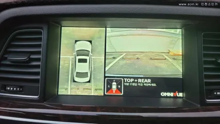 제네시스DH 360도 옴니뷰(주차보조시스템), 어라운드뷰 장착,레이더방식 측후방감지센서 시공,인천소인카