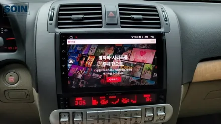 모하비 11년식 6.5인치 순정네비 안드로이드올인원 어라운드뷰 일체형