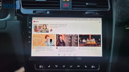 골프 7세대 10인치 안드로이드올인원 카나로 xplus