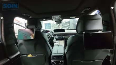 GV80 순정 후석모니터 탈거 후 안드로이드모니터 장착 _ 인천