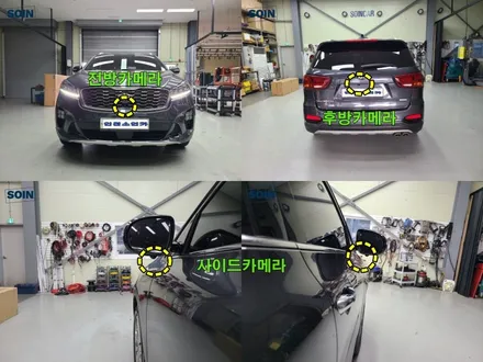 더뉴쏘렌토 안드로이드 올인원 대화면 13.3인치 어라운드뷰 카나로 X PLUS 360_ 인천소인카