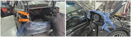 bmw 220i 레이더방식 측후방센서 장착 _ 인천소인카