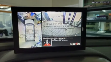 콜로라도 360도 옴니뷰(주차보조시스템) 어라운드뷰 장착,거치형네비 추가장착, 인천소인카