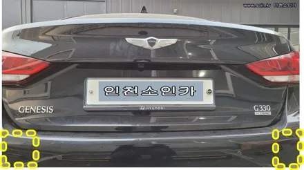 제네시스DH 360도 옴니뷰(주차보조시스템), 어라운드뷰 장착,레이더방식 측후방감지센서 시공,인천소인카