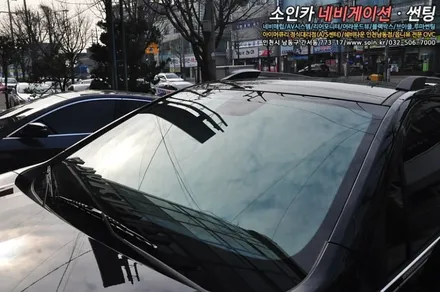 더뉴트랙스 썬팅의 완성은? 브이쿨이 답이다~