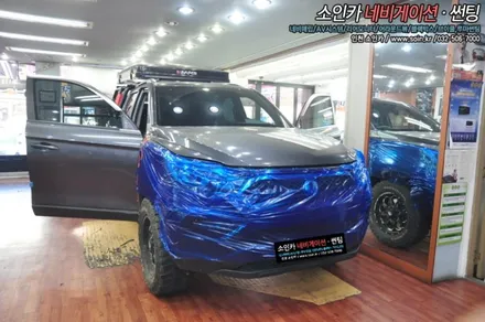 인천 렉스턴 스포츠 360옴니뷰(어라운드뷰)로 좁은길도 문제없이!