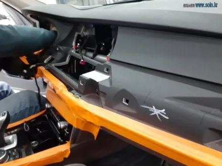 인천 BMW GT 순정 HUD연동 안드로이드 셋톱 M2C -200A 카블릿 장착!