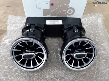 인천 벤츠 E클라스 뒷자리 LED 송풍구 엠비언트 교체!