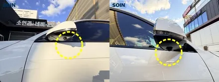 아이오닉5 2D 3D 어라운드뷰 장착 시공_인천소인카