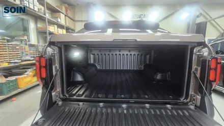 무쏘 Q300 KGM순정 쿠페탑 장착시공_인천소인카