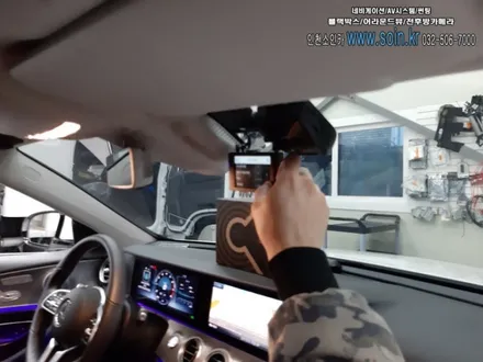 인천 벤츠 아이나비 QXD3000PRO 블랙박스 장착!