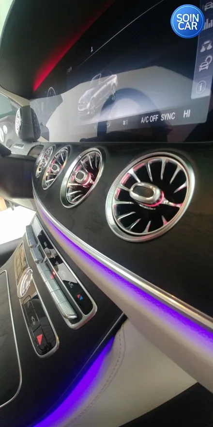 벤츠 e220 송풍구 엠비언트