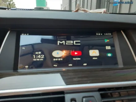 스마트한 BMW 5GT  안드로이드 셋톱 M2C -200A 카블릿  순정 HUD연동 장착,인천소인카