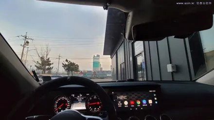벤츠e220d 안드로이드 셋톱 M2C -200Aplus 카블릿 장착!