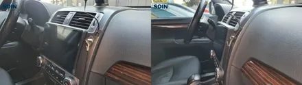 더뉴모하비 안드로이드 올인원 카나로 xplus 순정어라운드뷰 연동
