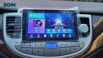 인천 제네시스 BH 09년식 안드로이드올인원 카나로Q
