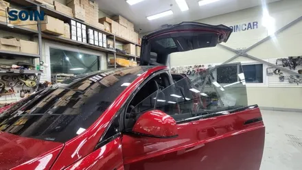 테슬라 모델X 레이노 팬텀2 시공_인천