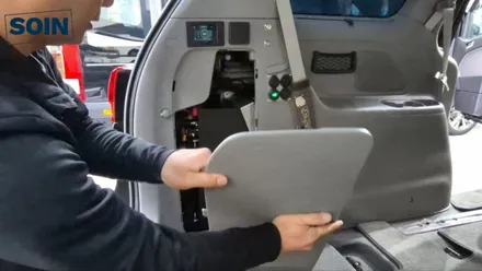 카니발 순정형 무시동에어컨 시공