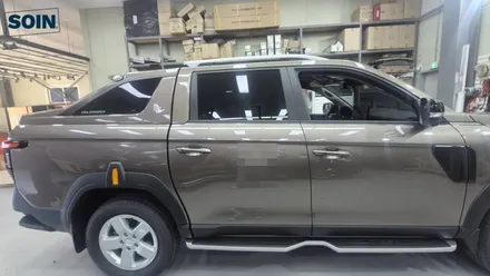 무쏘 Q300 KGM순정 쿠페탑 장착시공_인천소인카