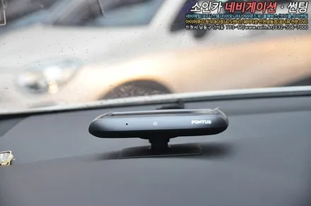 올뉴카니발 순정네비 연동하는 폰터스 H1000(HUD)