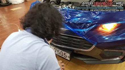 인천 쉐보레 말리부 360도 옴니뷰 NS 어라운드뷰 시스템 장착으로 내차를 안전하게~!