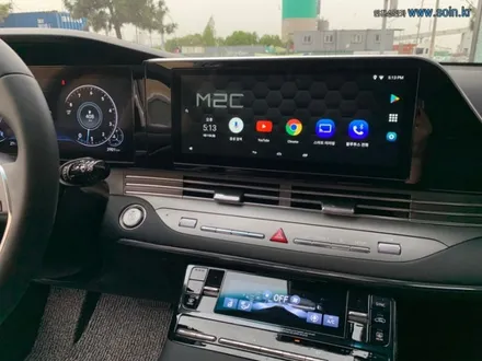 인천 더뉴그랜져 고해상도 안드로이드 셋톱 M2C -200 플러스 카블릿 장착!