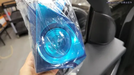 벤츠GLC300 송풍구엠비언트 전동트위터 시공으로 실내 분위기 업! 인천소인카