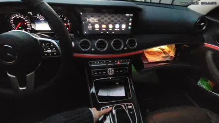 벤츠e220d 안드로이드 셋톱 M2C -200Aplus 카블릿 장착!